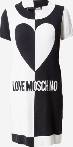 Love Moschino Šaty - Čierna: predná strana