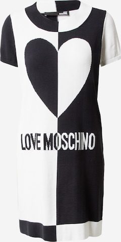 Love Moschino Kleid in Schwarz: predná strana