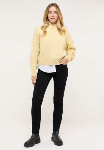 Angels Slimfit Jeans 'Cici' in Schwarz