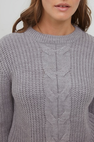 Oxmo Sweater 'Natasja' in Grey