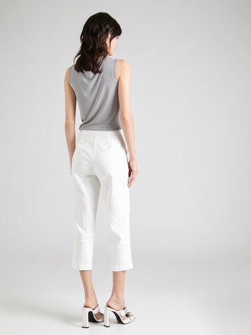 Marks & Spencer Normalny krój Spodnie w kant 'Mia' w kolorze beżowy