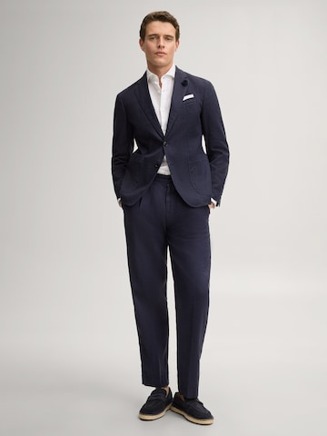 JOOP! Loosefit Bundfaltenhose 'Lexter' in Blau