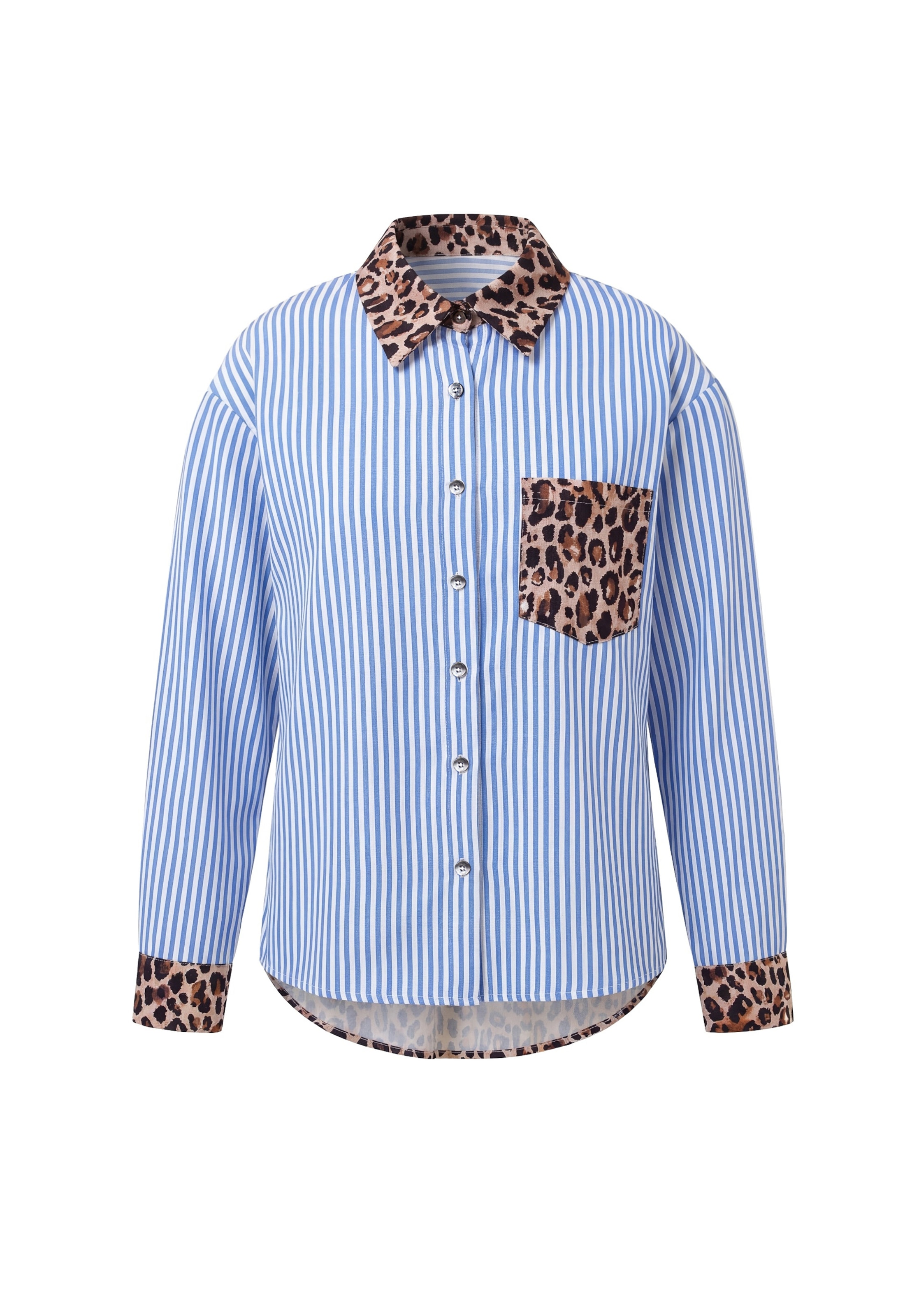 usha BLACK LABEL - Camiseta en azul: frente