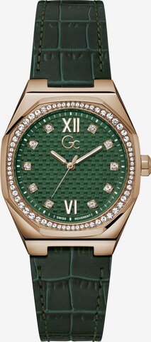 Gc Analog Watch 'Coussin Sleek' in Gold: front