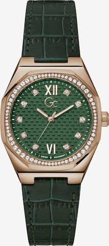 Gc Analog Watch 'Coussin Sleek' in Gold: front