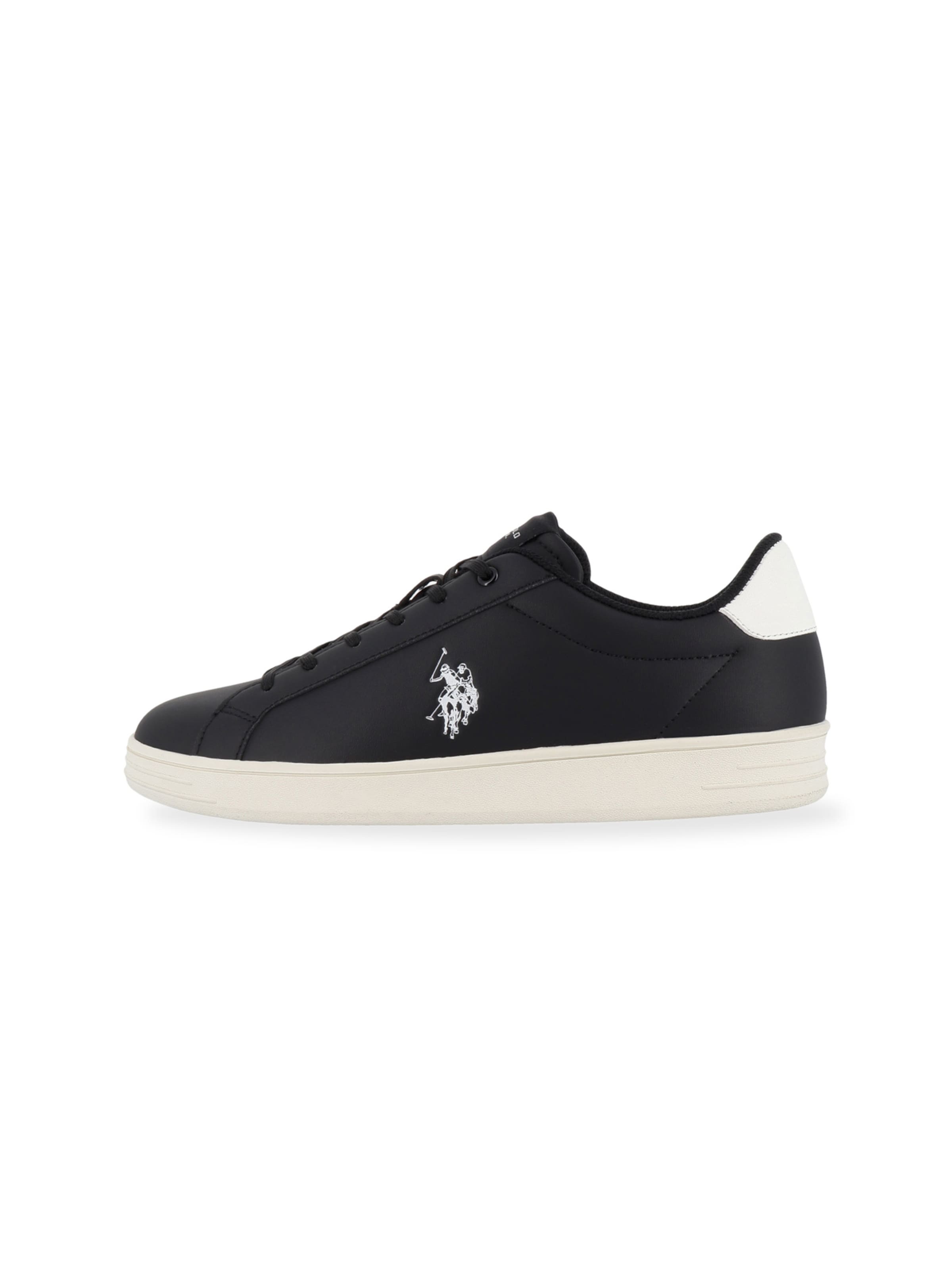 Baskets basses 'Alpha' US POLO ASSN. en noir : devant