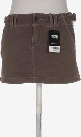 Abercrombie & Fitch Skirt in XXXS-XXS in Brown: front
