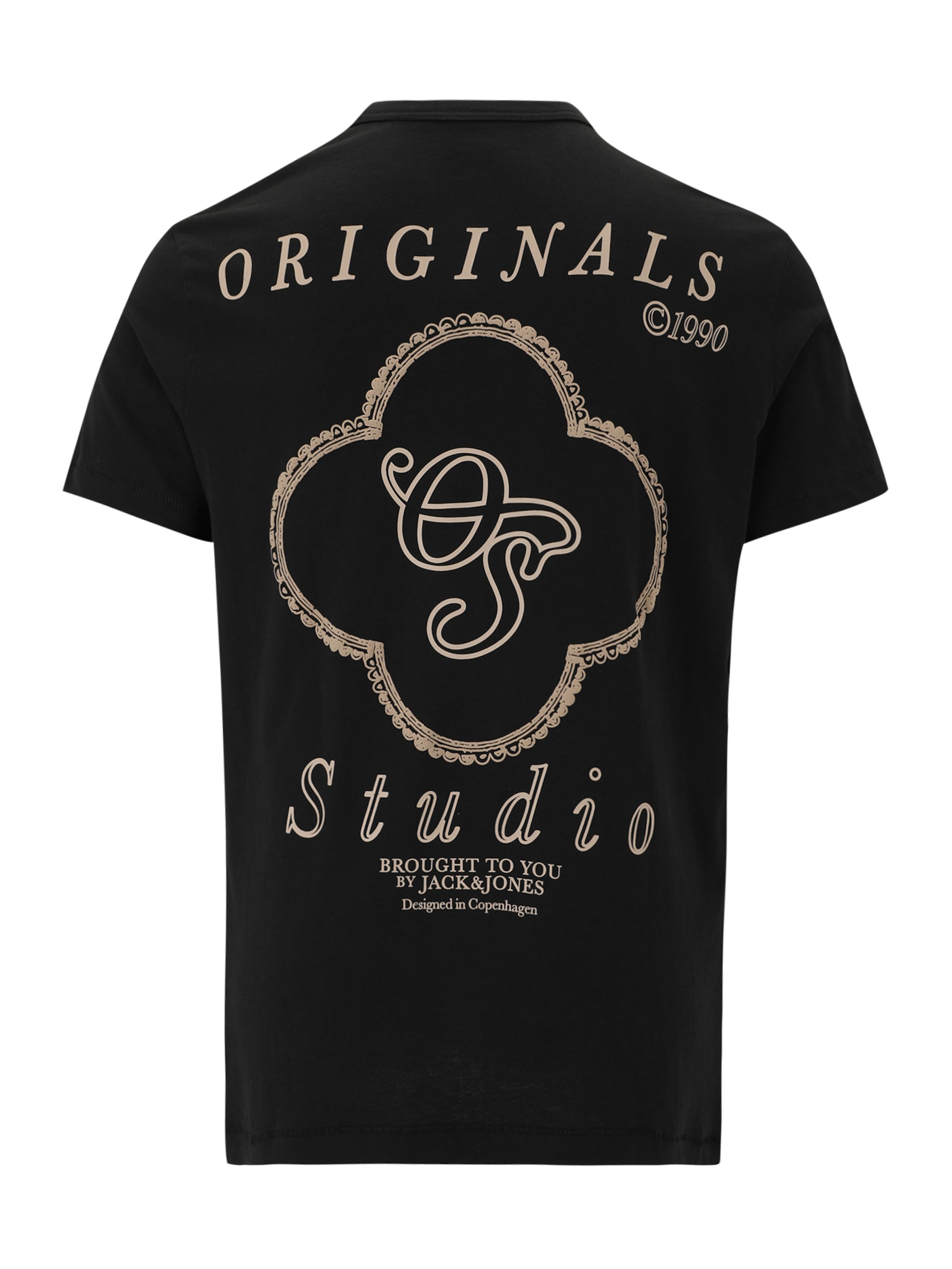 JACK & JONES T-Shirt 'JORGRAMERCY' in Schwarz