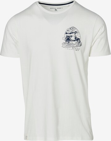 KOROSHI T-Shirt in Weiß: predná strana