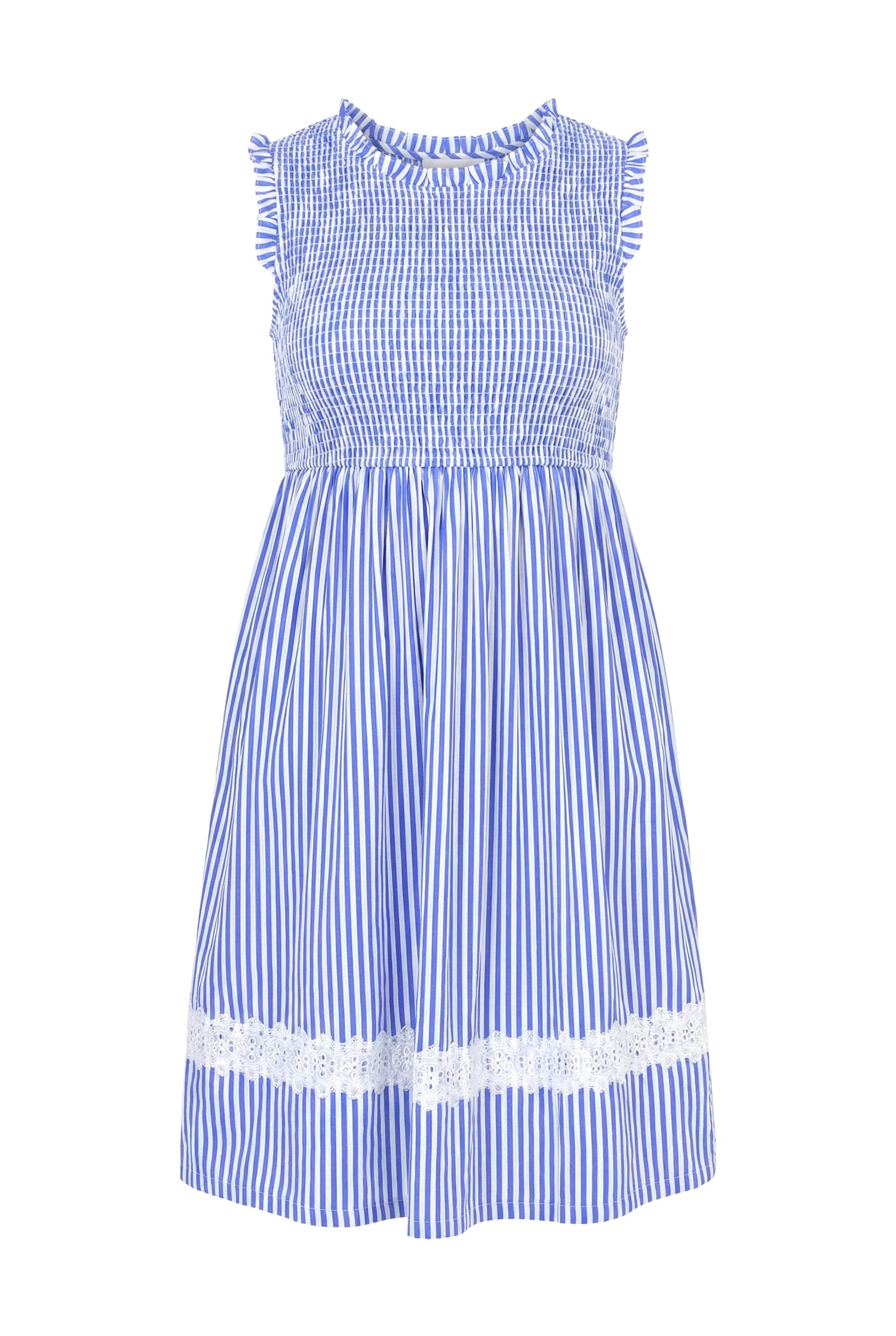 Angel of Style Jurk in Blauw: voorkant