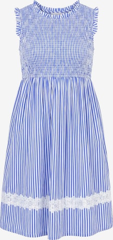 Angel of Style Dress in Blue: front
