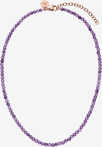 PURELEI Necklace 'Amethyst' in Purple: front