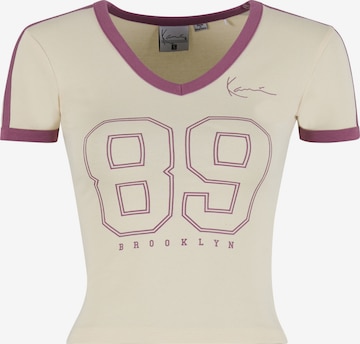 Karl Kani - Camisa '89' em branco: frente