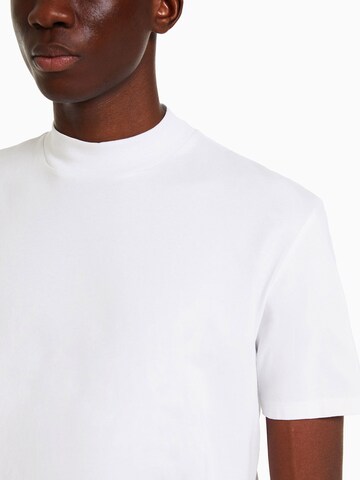 Bershka Тениска в бяло