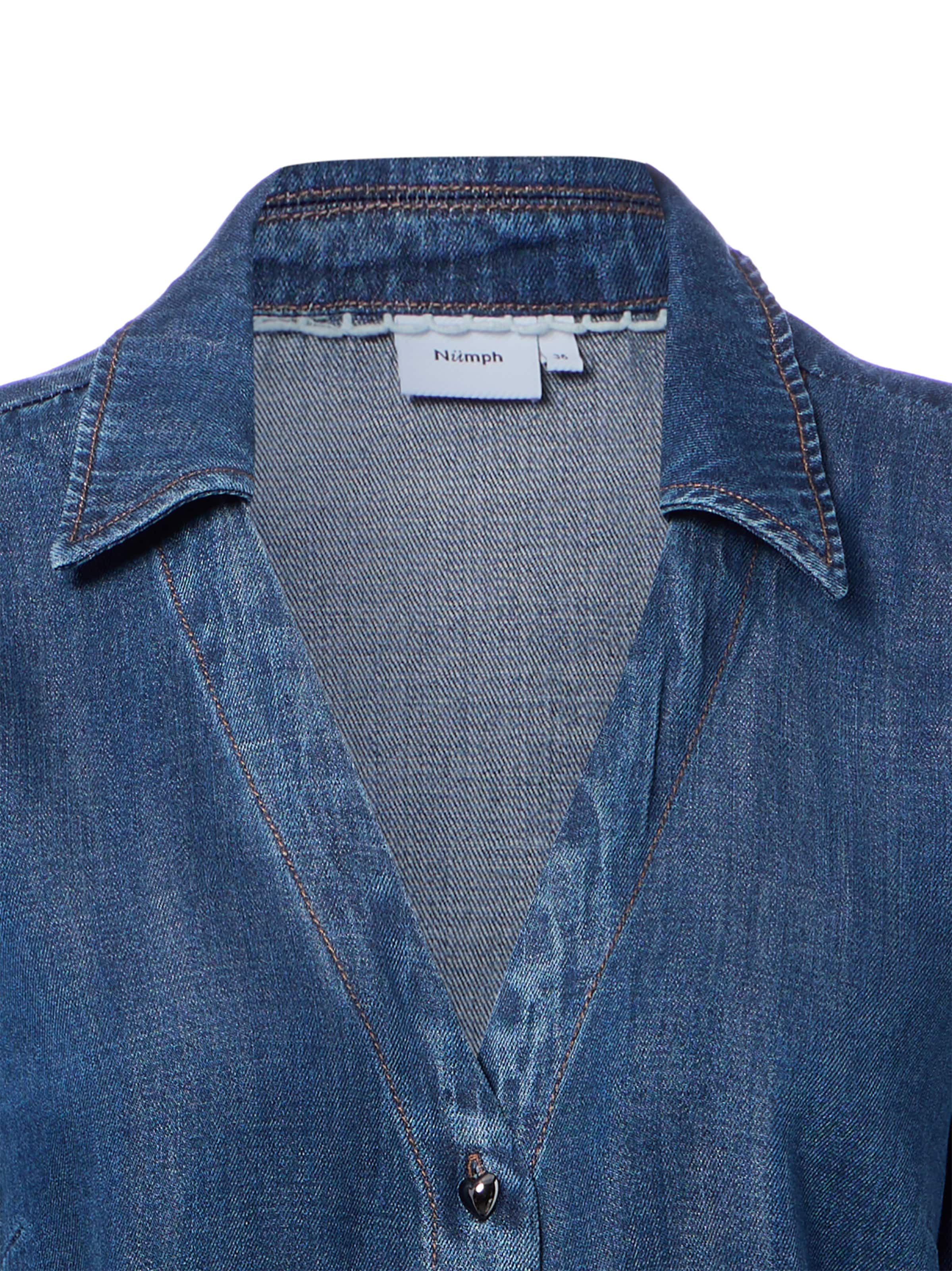 NÜMPH Blouse ' Alona ' in Blauw