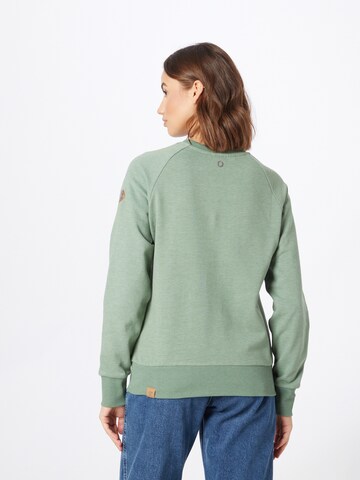 RagwearSweater majica 'FLORA' - zelena boja