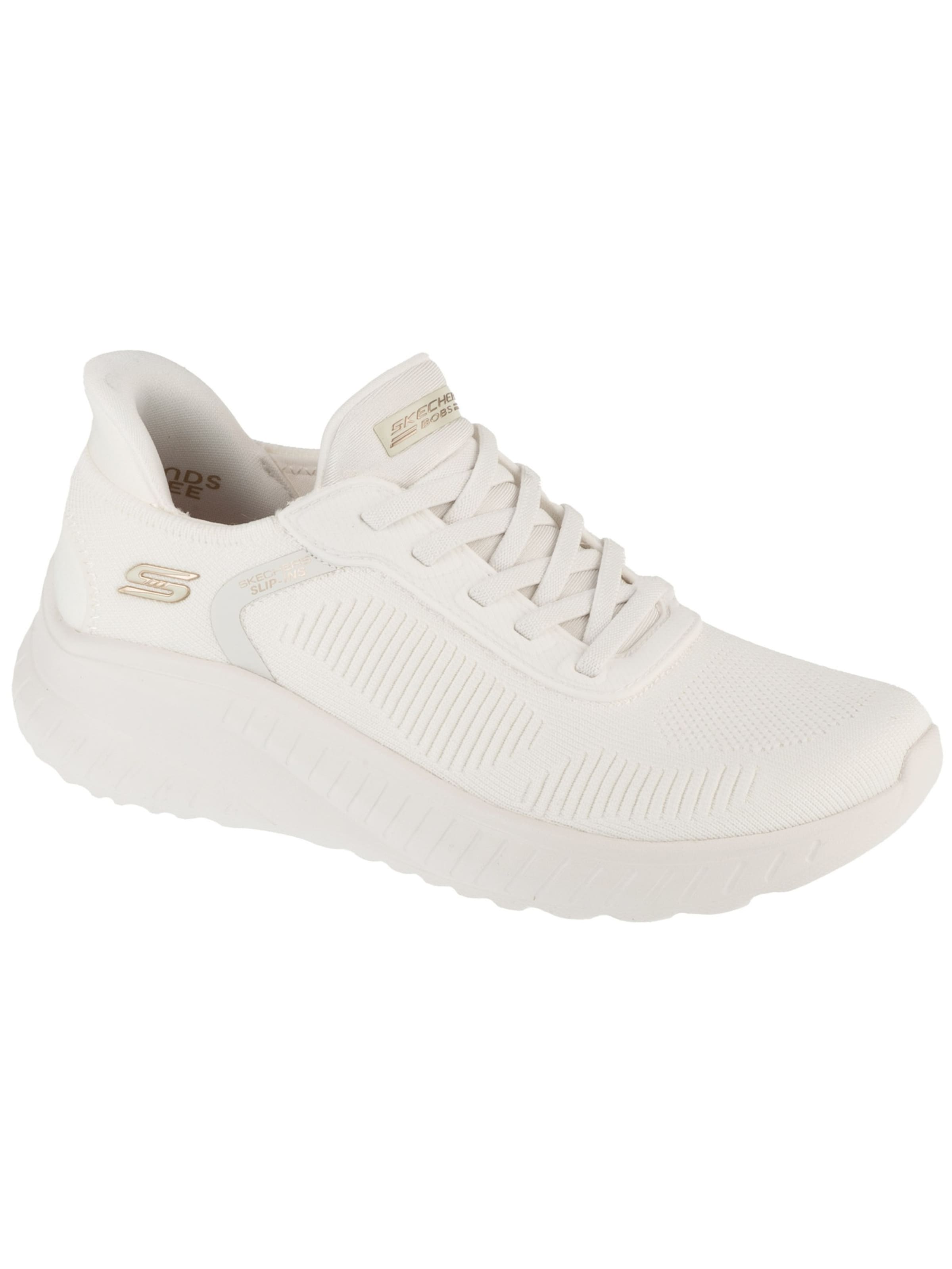 Scarpa sportiva 'Slip-Ins: BOBS Sport Squad Chaos - Current Muse' di SKECHERS in bianco