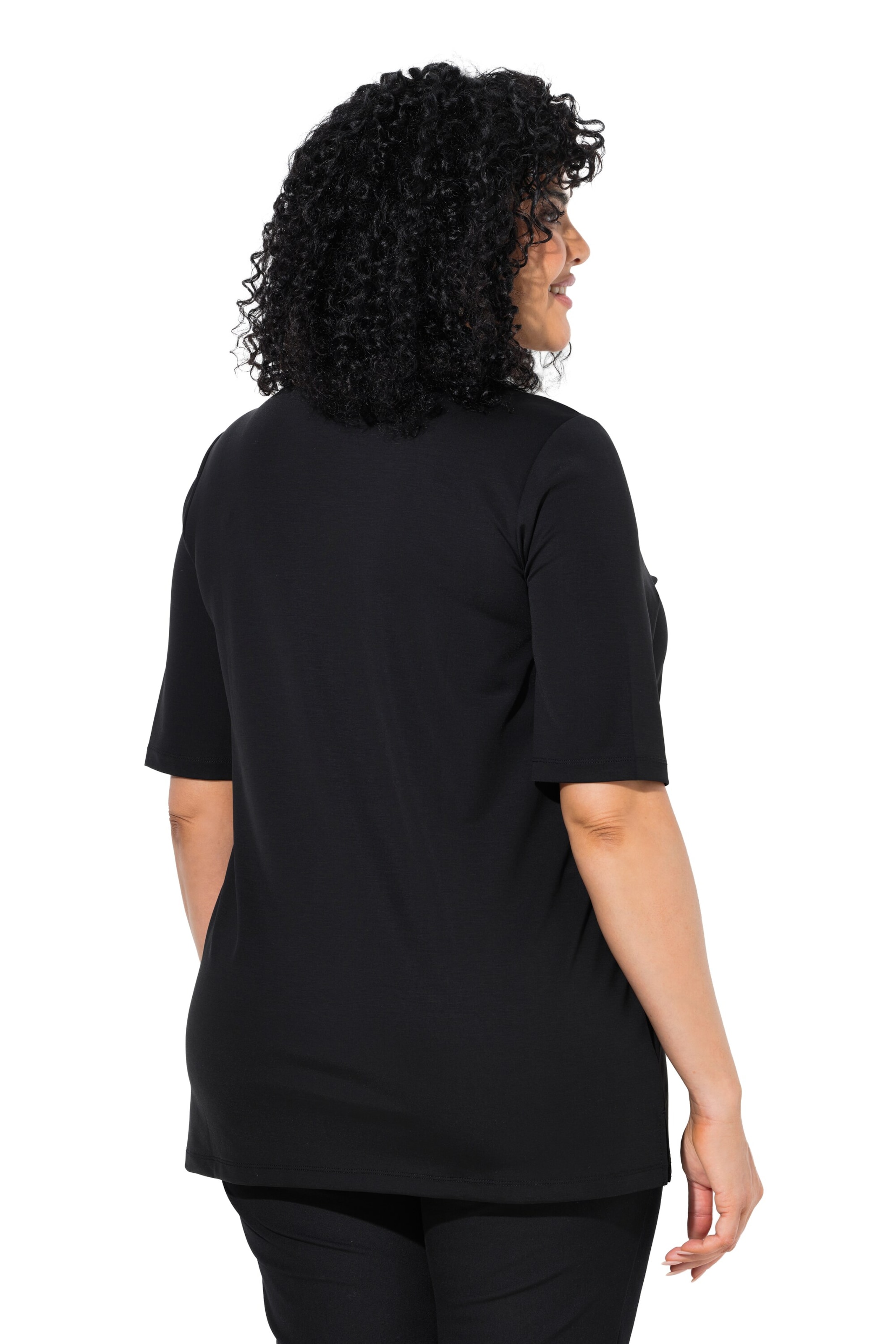 Tricou de la Ulla Popken pe negru