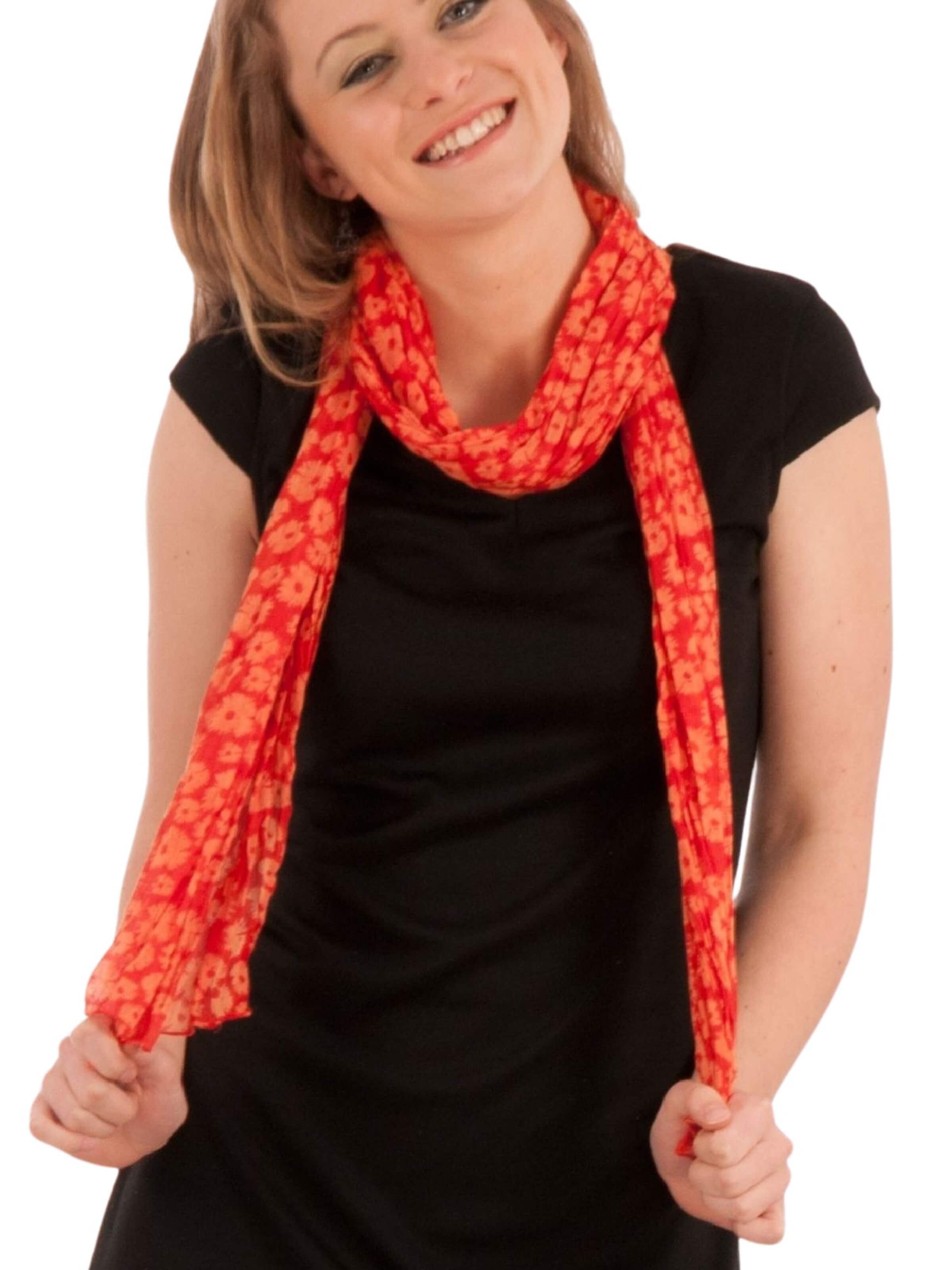 Sunsa Scarf 'Sunsa' in Orange
