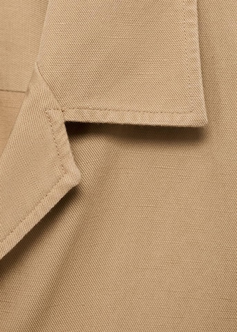 MANGO MAN Regular fit Button Up Shirt 'Banarea' in Beige