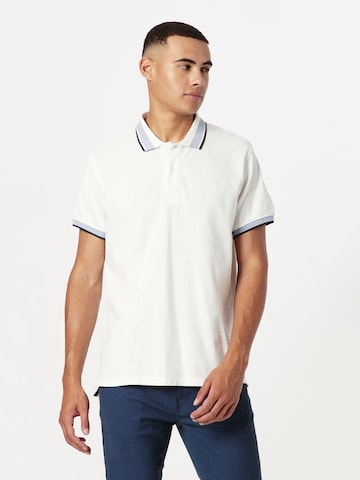 BLEND Poloshirt in Weiß: predná strana