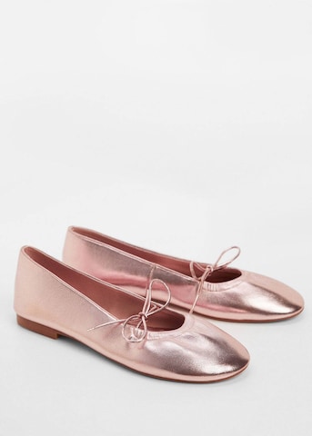 MANGO Ballet Flats 'ozark' in Pink