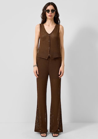 QS Flared Pants in Brown