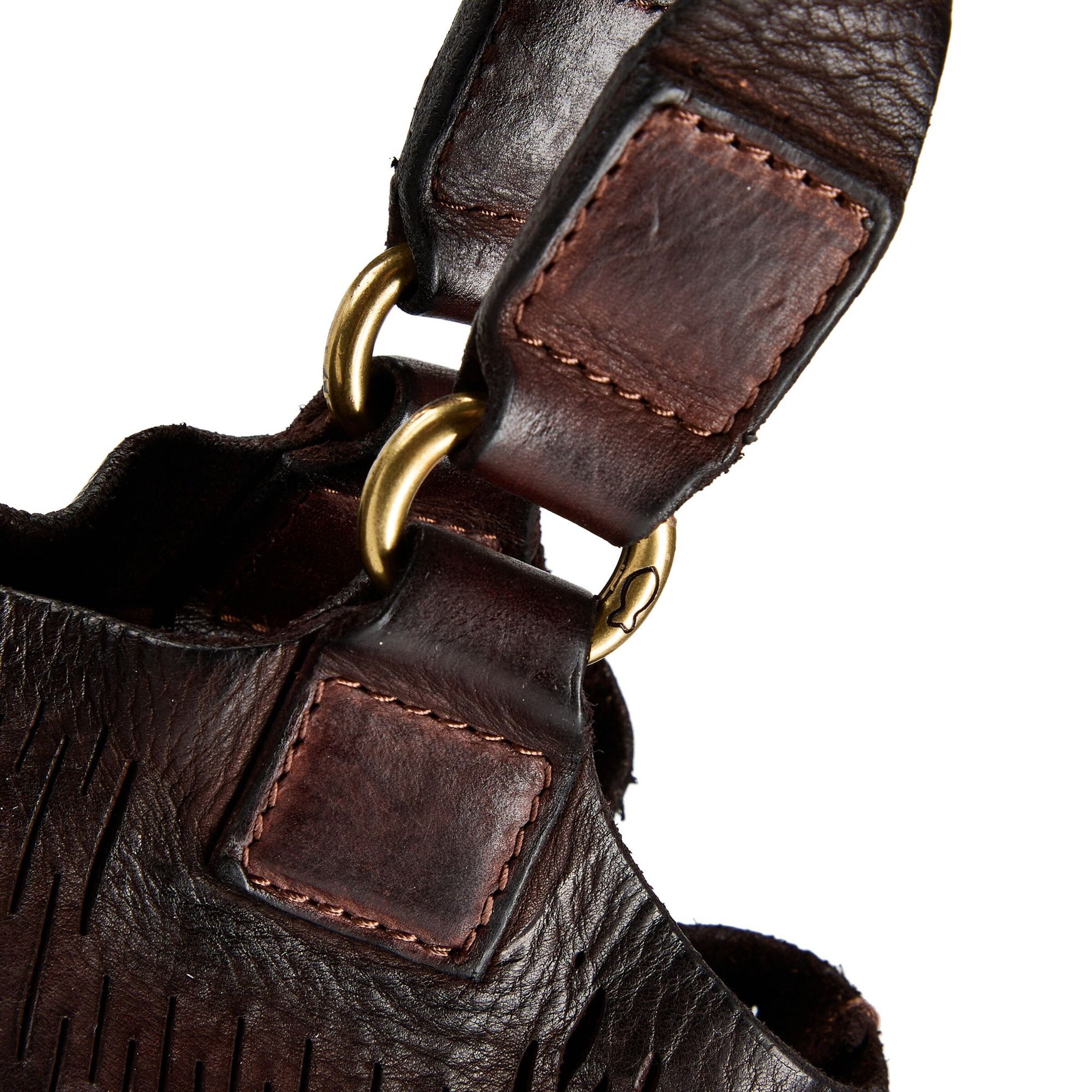 Borsa a tracolla 'Cosima' di Campomaggi in marrone