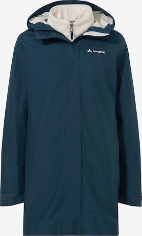 VAUDE Hitra 3in1 Parka in Blau: Vorderseite