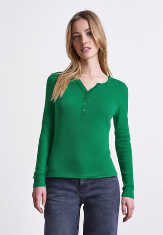 Street One Studio Shirt in Green: front