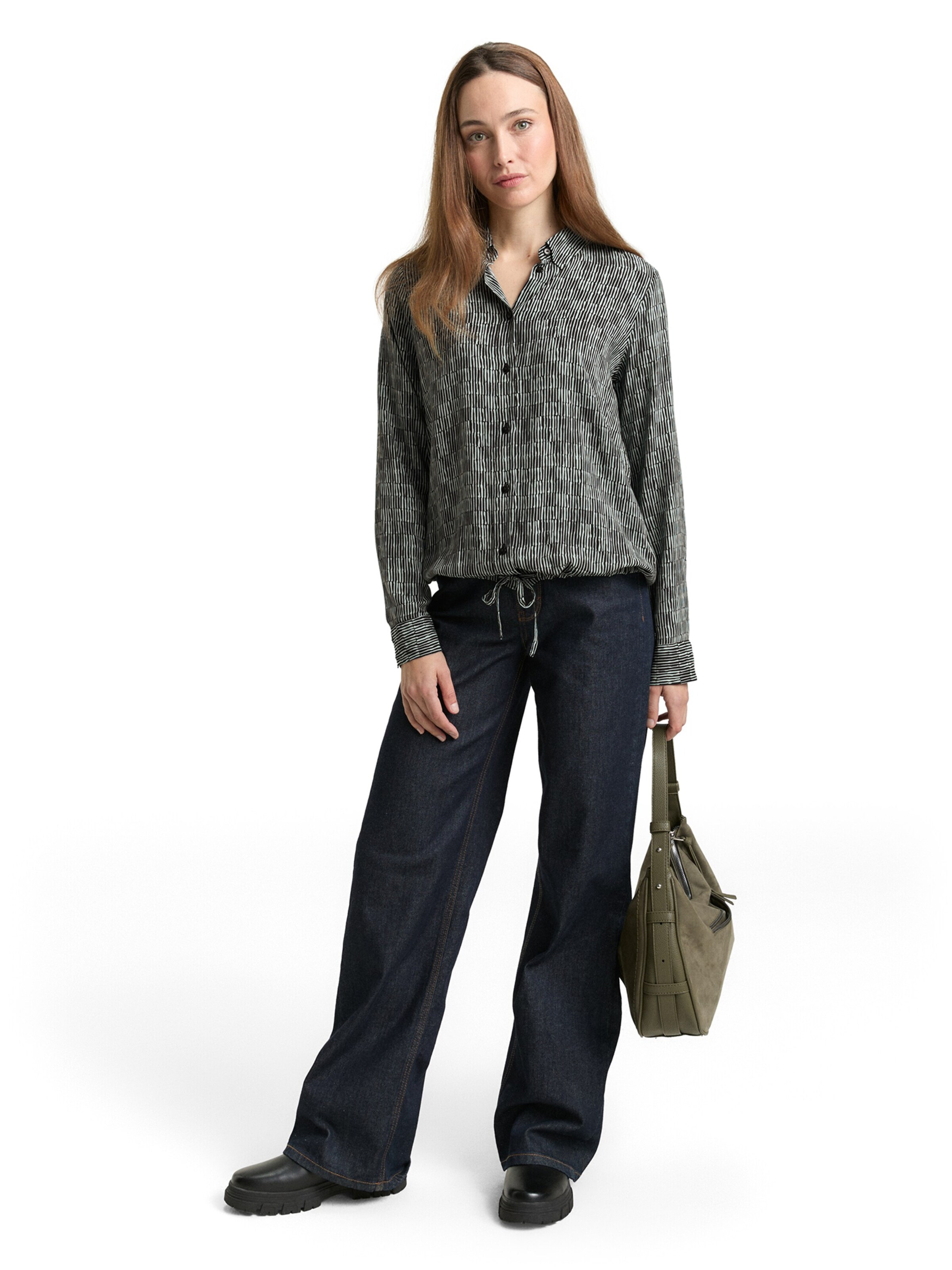 TOM TAILOR Блузка в Зеленый