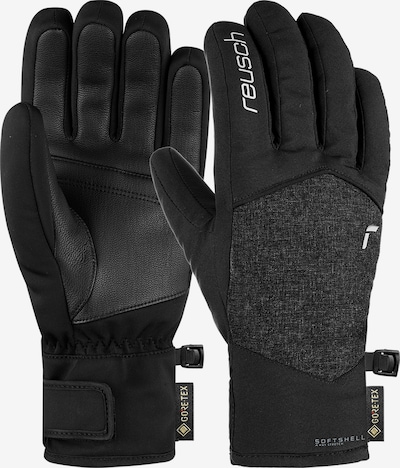 REUSCH Athletic Gloves 'Mia' in Grey / Black / White, Item view
