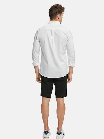 U.S. POLO ASSN. regular Lærredsbukser 'Jack' i sort