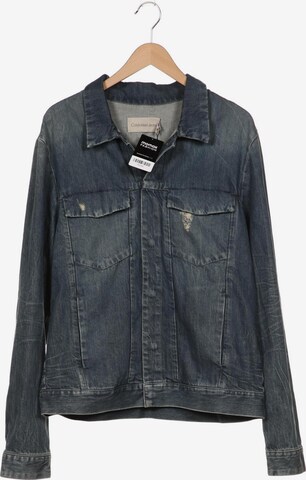 Calvin Klein Jeans Jacket & Coat in XXL in Blue: front