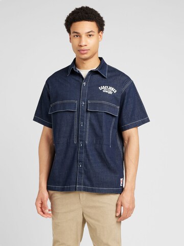 WRANGLER Regular fit Overhemd 'CASEY_JONES' in Blauw: voorkant