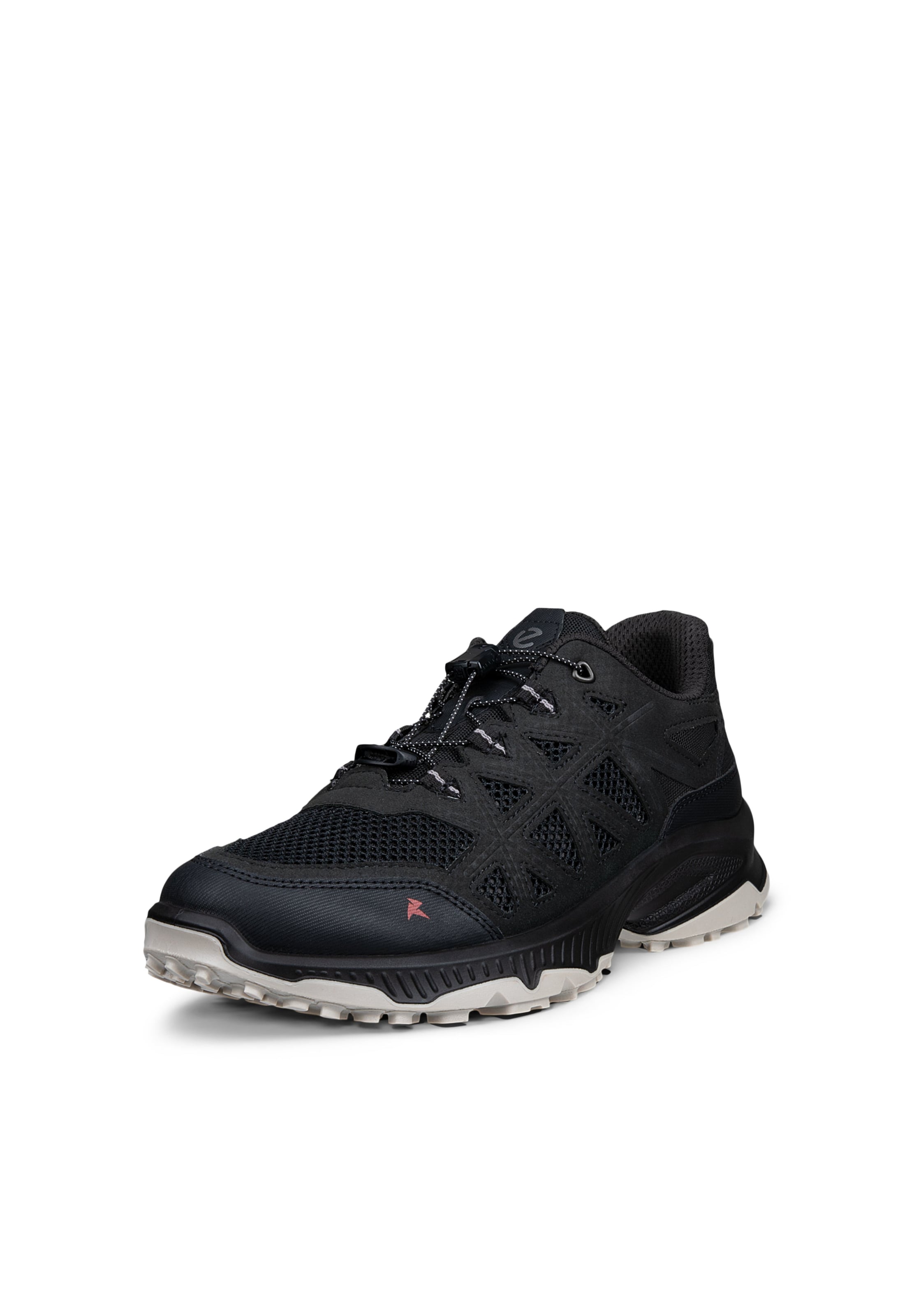 Baskets basses 'Receptor XP' ECCO en noir : devant