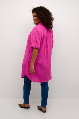 KAFFE CURVE Tunic 'Paula' in Purple