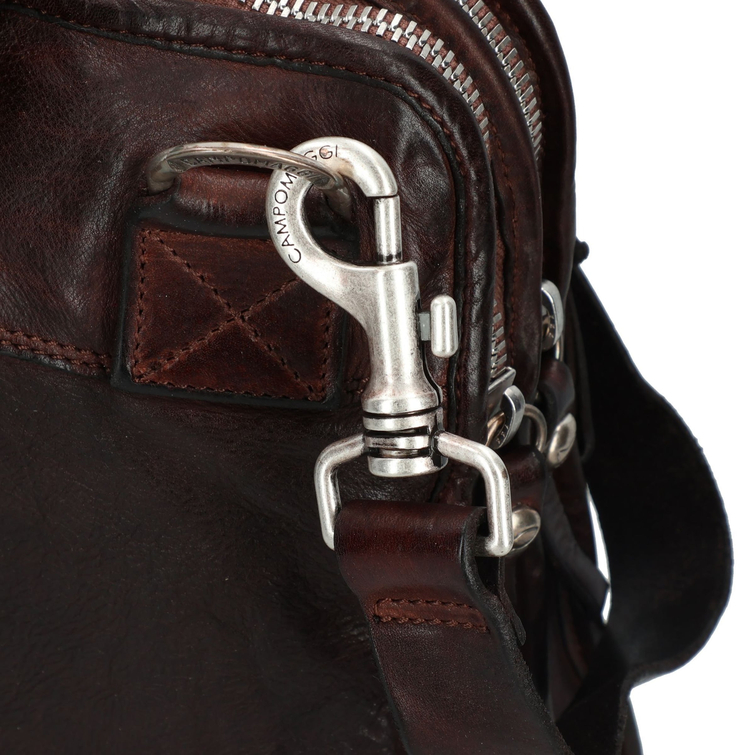 Campomaggi Document Bag 'Noce' in Brown