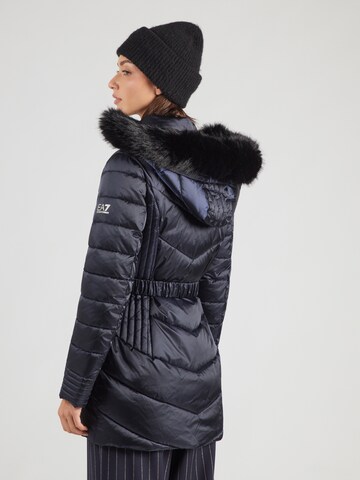 Cappotto invernale di EA7 Emporio Armani in blu