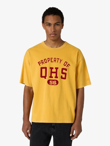 Maglietta di Champion Authentic Athletic Apparel in giallo: frontale