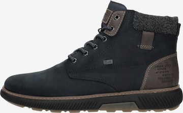Rieker Veterlaarzen 'Veterschoenen Hoog' in Blauw: voorkant
