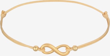 ELLI Armband 'Infinity' in Gold: predná strana