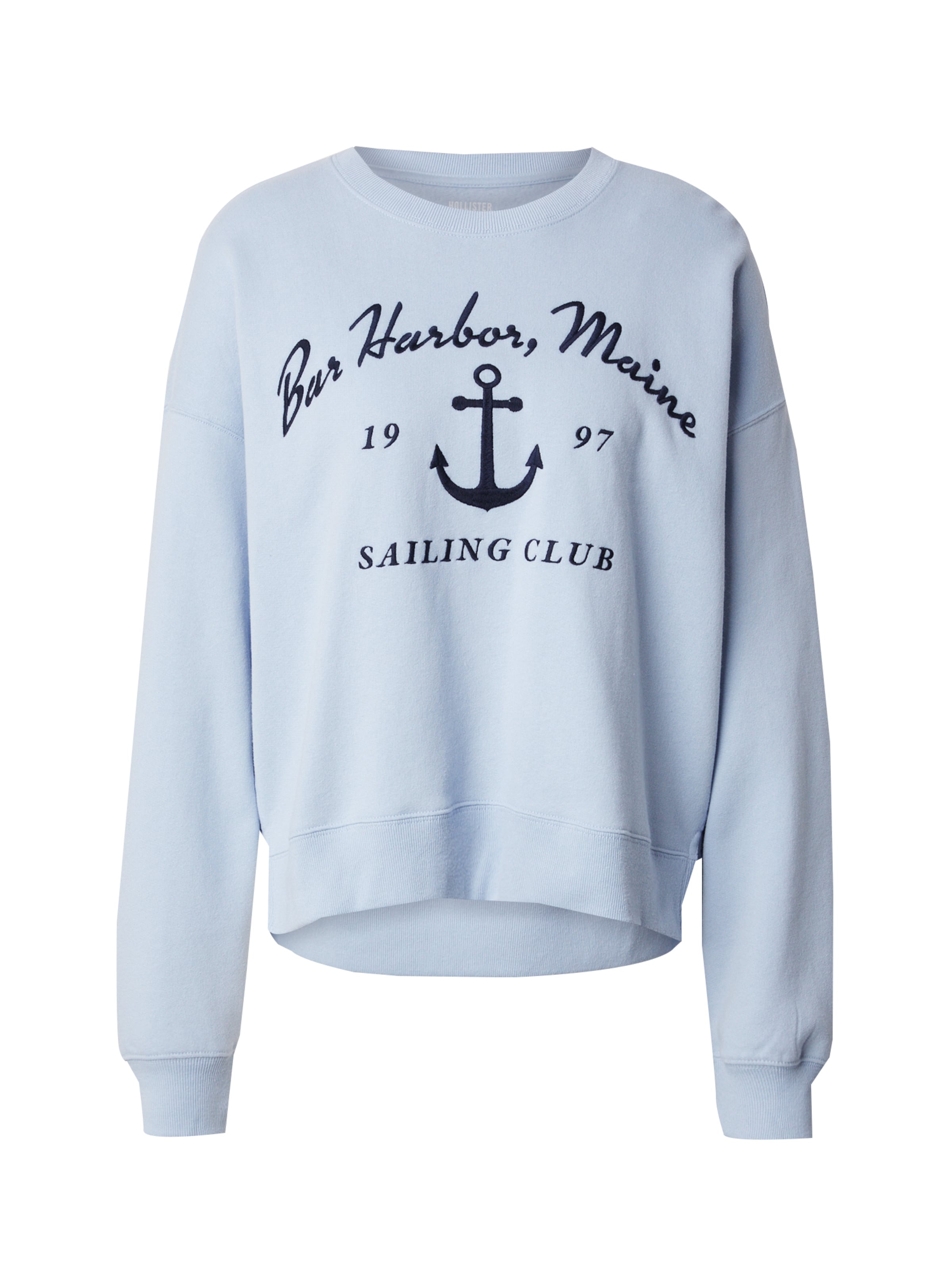 HOLLISTER Tréning póló - kék: elől