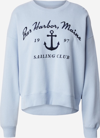 Felpa di HOLLISTER in blu: frontale