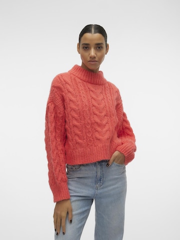 VERO MODA Sweater 'DREAM' in Orange