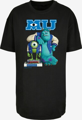 F4NT4STIC T-Shirt 'Disney Monsters University Poster' in Schwarz: predná strana