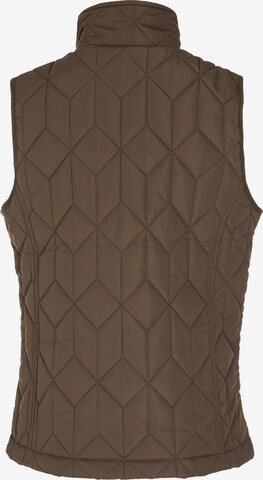 Weather Report Sports Vest 'Peggy' in Brown