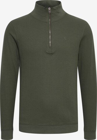 Casual Friday Sweatshirt 'Sebastian' in Green: front