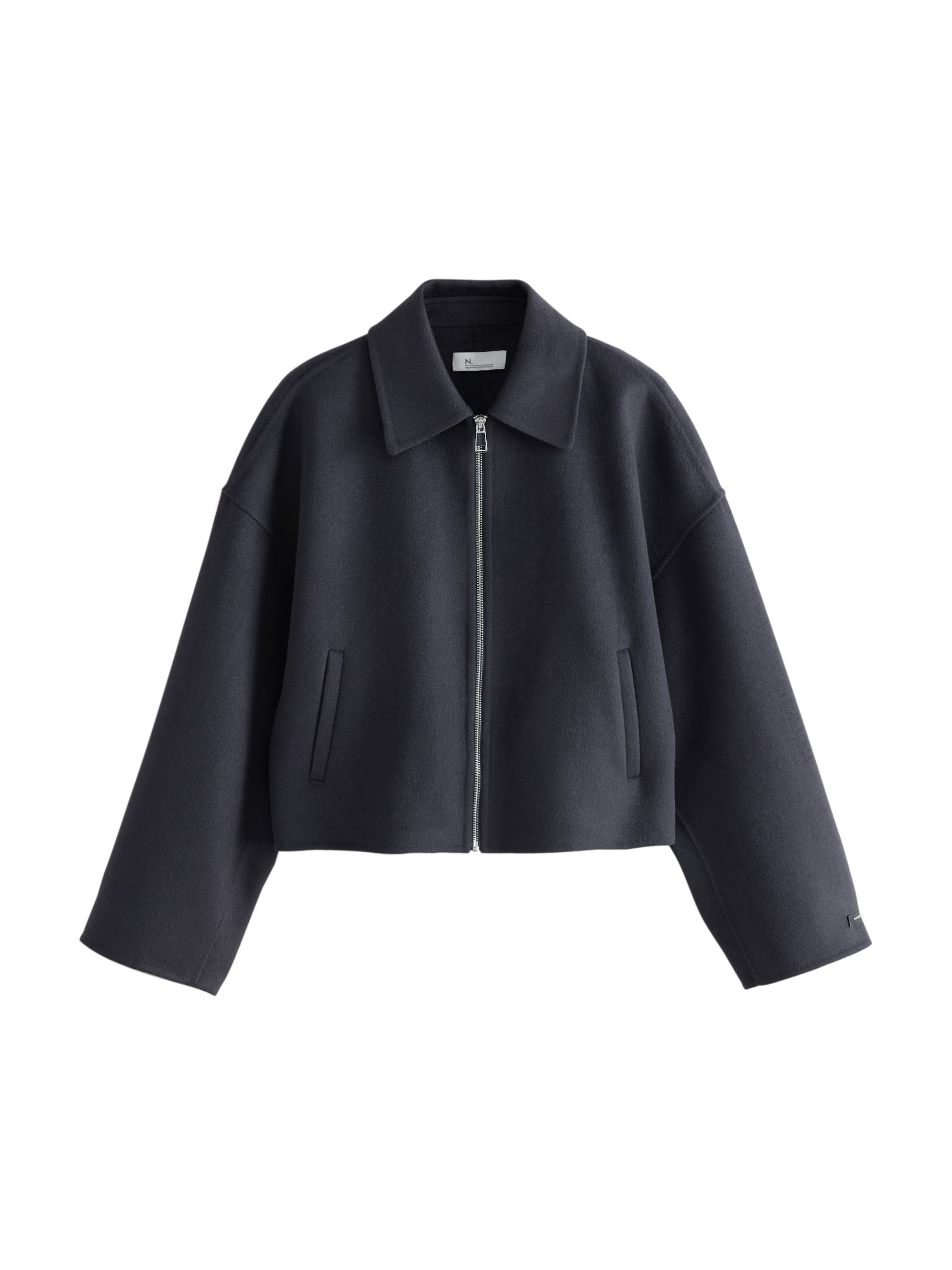 Next Veste mi-saison en bleu marine, Vue avec produit