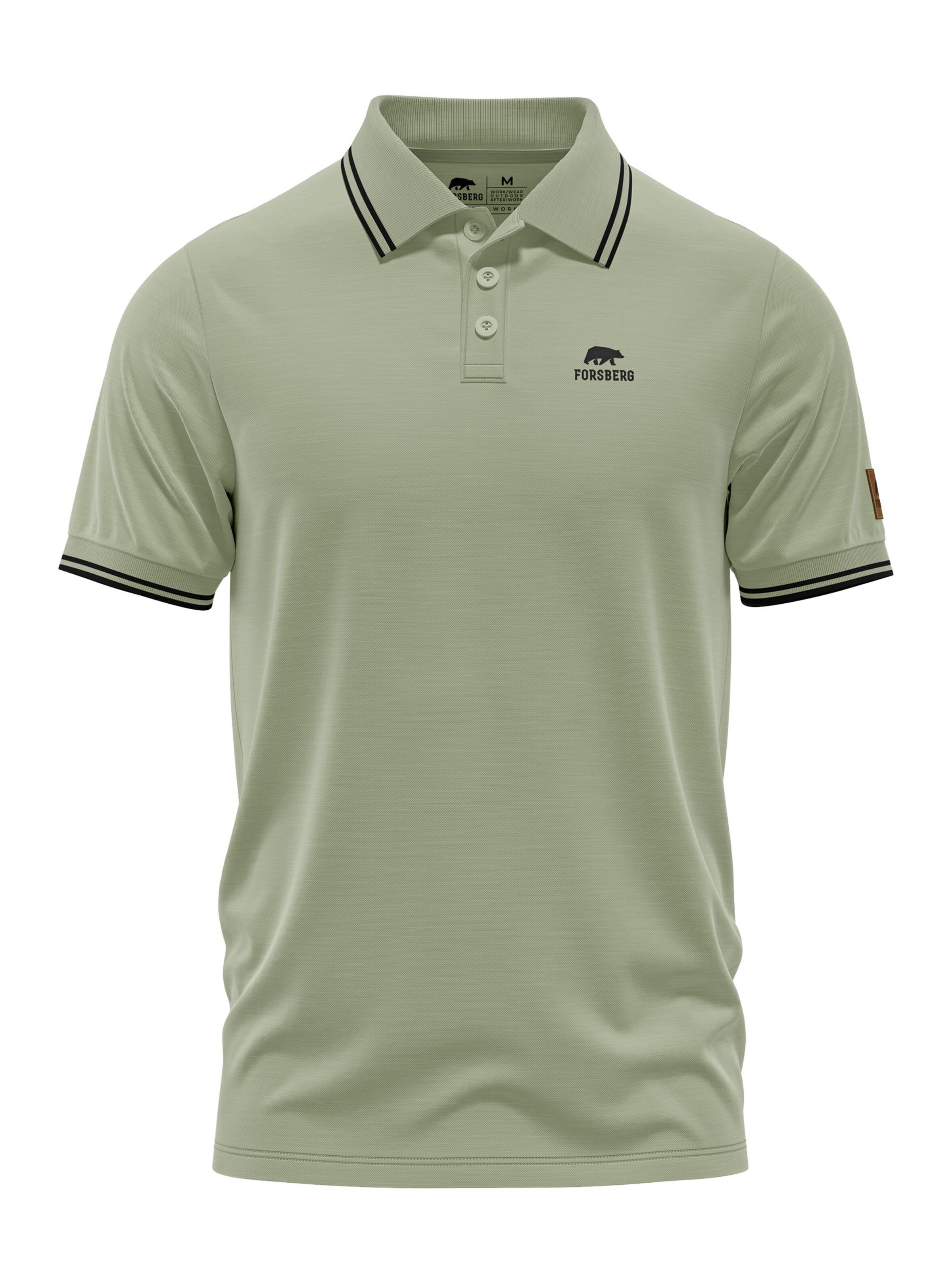 FORSBERG Shirt in Grün: Vorderseite